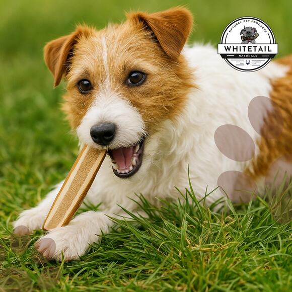 NWT WhiteTail Naturals Split Red Deer Antlers Medium Breed Dog Treats, 6 Count - Picture 2 of 8